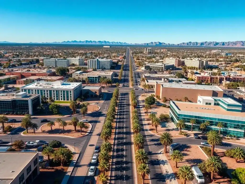 Chandler, Arizona, Fampa Construction service area